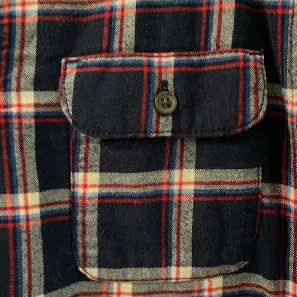 Kid’s Fleece Lined Flannel Shacket - L (12/14) - Picture 2 of 6